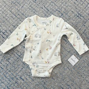 NWT: Front Tie Kimono One-Piece, 6-12 months